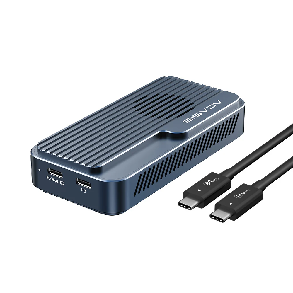 Acasis 80Gbps M.2 NVMe SSD Enclosure Compatible with Thunderbolt 5 - Image 14