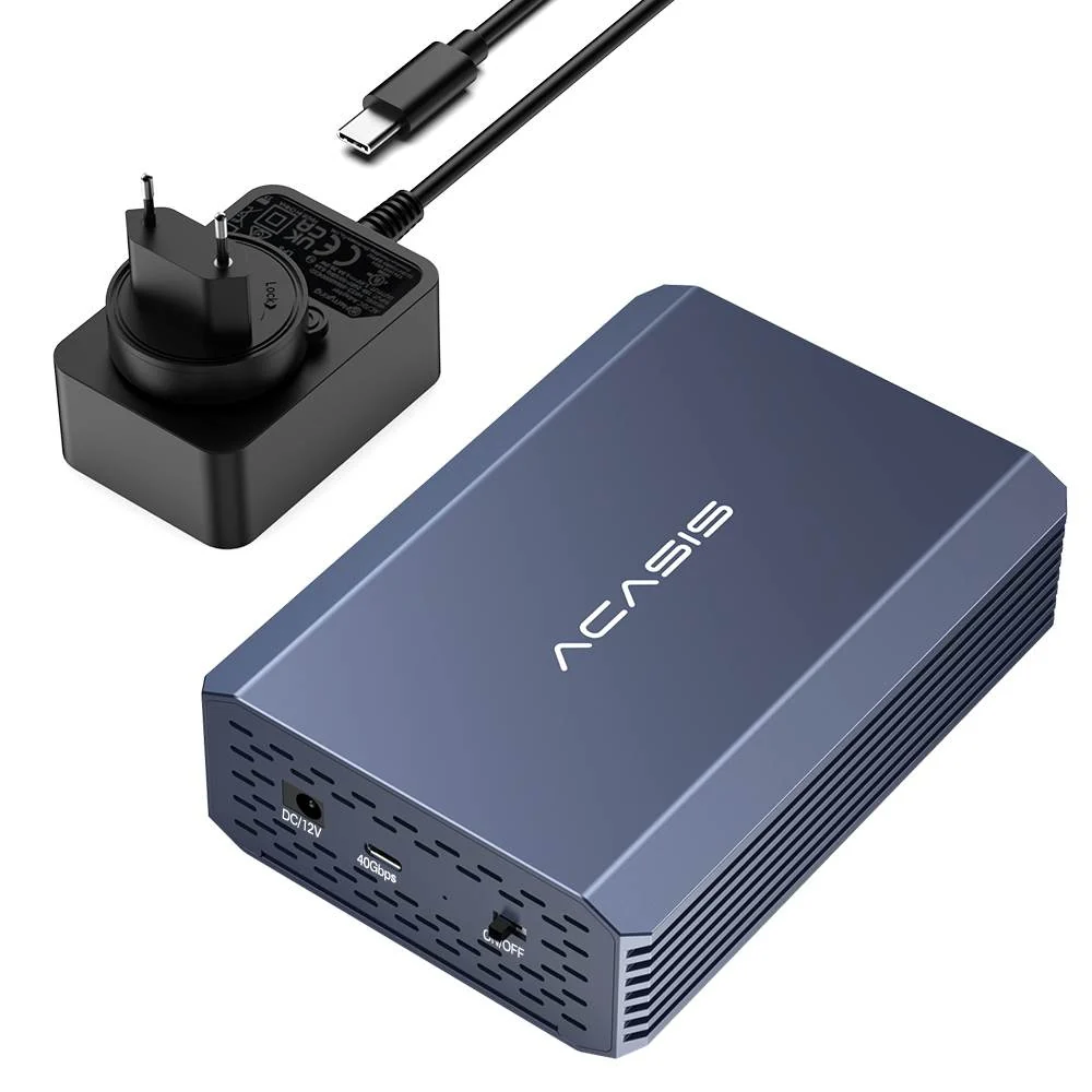 Acasis USB4 40Gbps Type-C to 2.5 Inch U.2(SFF-8639) NVMe SSD Enclosure - Image 10